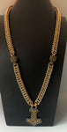 Mjolnir chainmail necklace