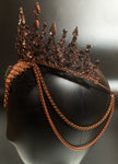 Tiara with chainmail