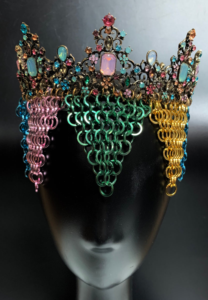 Chainmail crown – Dark Hammer Chainmail