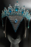 Tiara with chainmail