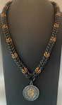 Celtic Dragon chainmail necklace