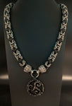 Triskelion chainmail necklace