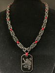 Medieval chainmail necklace