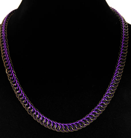 Fashion chainmail necklace