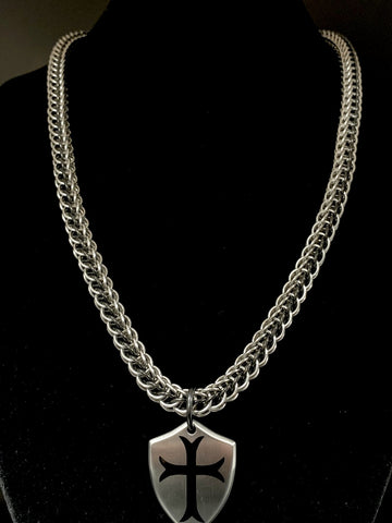 Templar Cross necklace