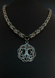 Tree of Life chainmail necklace