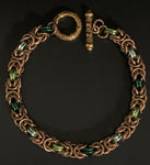 Bronze chainmail bracelet