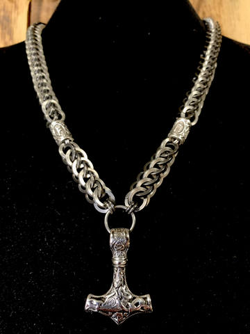 Viking Mjolnir necklace
