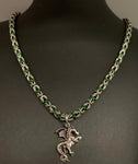 Dragon chainmail necklace