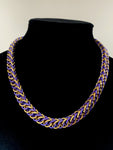Chainmail fashion necklace