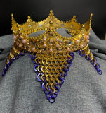 Crown with chainmail