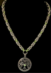 Celtic chainmail necklace